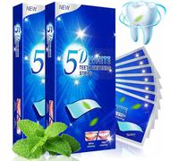 Blanchiment des dents Bande de blanchiment des dents Whitestrips Blanchiment des dents blanches 5D, 2x 14 paires