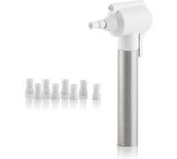 Blanchiment des Dents - Blanchisseur et Polisseur Dentaire Sans Fil avec LED et 9 Embouts de Polissage - Contre les dents jaune - Retrouvez le sourire. Straße Tech ® Blanc G