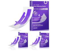 Blanchiment des dents violet, bandes blanchissantes jaunes, doux et sûr, forte adhérence, pour tous types de dents