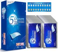 Blanchiment des dents,White Stripes, blanchiment des dents 56 bandes, toutes les dents enlever les taches rapidement, teeth whitening, goût menthe