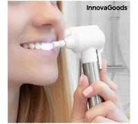 InnovaGoods® Blanqueador et Polisseur Dentaire Pearlsher, Kit de Blanchiment Dentaire avec 5 Embouts, Whitening des Dents, Élimine la Plaque et les Taches, Fonctionne avec des Piles.