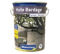 BLANCHON - Huile bois bardage gris naturel 5L