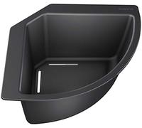 BLANCO 235866 Récipient d’Angle pour Aliments et Vaisselle 1 Pièce Noir 215 x 215 mm