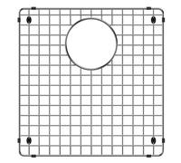 BLANCO 235918 Grille inférieure en acier inoxydable pour évier de cuisine Liven SILGRANIT 60/40 double cuve (grand bol)