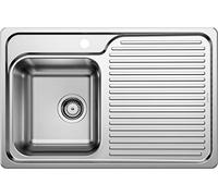 BLANCO 511125 Classic 40 S Évier de Cuisine en Acier Inoxydable, Silver, 60 cm Unterschrank