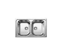 Blanco 511924 | Évier de cuisine en acier inoxydable TIPO 8 | Couleur/Finition : Acier mat