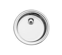 Blanco Évier Rondosol en acier inoxydable 46 x 46 cm 513306