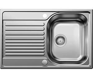 Blanco 514104 | Évier de cuisine en acier inoxydable TIPO 45 S Compact | Couleur/Finition : Acier mat
