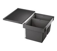 BLANCO 521471 Flexon II 60/2 Système de déchets, Noir, 60 cm Unterschrank
