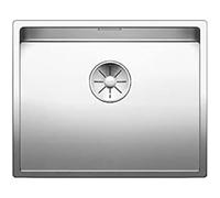 Blanco 521576 | Évier de cuisine en acier inoxydable CLARON 500-IF | Couleur/Finition : acier inoxydable