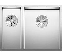 Blanco 521608 | Évier de cuisine en acier inoxydable CLARON 340/180-IF | Couleur/Finition : acier inoxydable