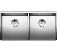 BLANCO 521617 CLARON 400/400-IF Évier de Cuisine en Acier Inoxydable, 400mm/400mm