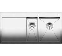 BLANCO 521643 Zerox 6 S-IF Évier de cuisine à encastrer droit en acier inoxydable 60 cm