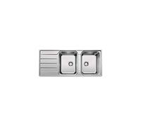 Blanco 523036 | Évier de cuisine en acier inoxydable LEMIS 8 S-IF | Couleur/Finition : Acier brossé