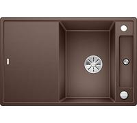 Blanco 523182 AXIA III 45 S Évier de Cuisine en Granit, Café, 45 cm Unterschrank