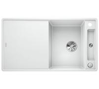 Blanco 523228 AXIA III 5 S-F Évier de Cuisine en Granit, Blanc, 60 cm Unterschrank