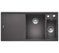 Blanco 523484 | Évier de cuisine en granit AXIA III 6 S-F | Couleur/Finition : Pierre grise
