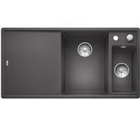 Blanco 523490 | Évier de cuisine en granit AXIA III 6 S-F | Couleur/Finition : Pierre grise