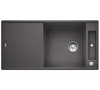 BLANCO 523521 AXIA III XL 6 S-F Évier de Cuisine en Granit, Pierre Grise, 60 cm Unterschrank