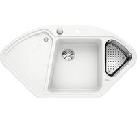 Blanco 523660 | Évier de cuisine en granit DELTA II | Couleur/Finition : Blanc