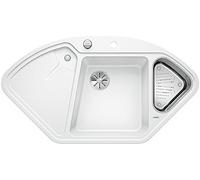 Blanco 523673 | Évier de cuisine en granit DELTA II-F | Couleur/Finition : Blanc