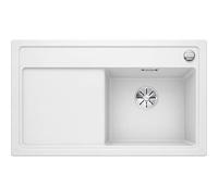 BLANCO 523788 Zenar 45 S Évier de Cuisine en Granit, Blanc, 60 cm Unterschrank