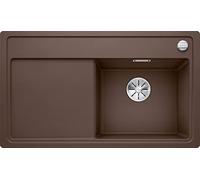 BLANCO 523818 Zenar 45 S-F Évier de Cuisine en Granit, Café, 60 cm Unterschrank