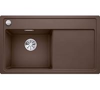 BLANCO 523839 Zenar 45 S-F Évier de Cuisine en Granit, Café, 60 cm Unterschrank