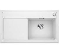 BLANCO 523876 Zenar 5 S-F Évier de Cuisine en Granit, Blanc