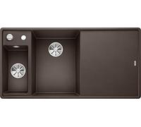 BLANCO 524668 AXIA III 6 S-F Évier de Cuisine en Granit, Café, 60 cm Unterschrank