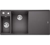 BLANCO 524670 AXIA III 6 S-F Évier de Cuisine en Granit, Pierre Grise, 60 cm Unterschrank