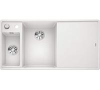 BLANCO 524672 AXIA III 6 S-F Évier de Cuisine en Granit, Blanc, 60 cm Unterschrank