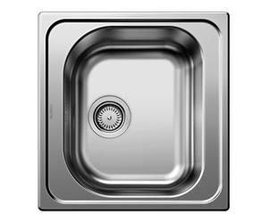 Blanco 525320 | Évier de cuisine en acier inoxydable TIPO 45 | Couleur/Finition : Acier mat