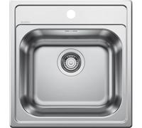 Blanco 525322 Dana 45 Évier de Cuisine en Acier Inoxydable, Edelstahl Naturfinish, 45 cm Unterschrank