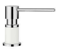 Blanco Distributeur de savon LATO 525814 Blanc Silgranit/chromé S