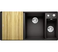 Blanco 525855 | Évier de cuisine en granit AXIA III 6 S-F | Couleur/Finition : Noir