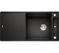 BLANCO 525859 AXIA III XL 6 S-F Évier de Cuisine en Granit, Noir