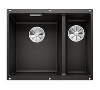 BLANCO 525985 SUBLINE Silgranit, Noir, 340mm/160mm | Becken Links