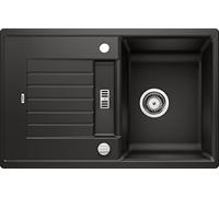 BLANCO 526012 ZIA 45 S Évier de Cuisine, Noir, 45 cm Unterschrank