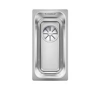 Blanco 526114 | Évier de cuisine en acier inoxydable SOLIS 180-IF | Couleur/Finition : acier brossé