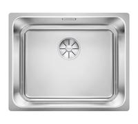 BLANCO 526122 Solis 500-U Évier de Cuisine Inoxydable, Acier brossé, 60 cm Unterschrank