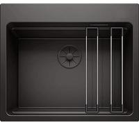 BLANCO 526339 ETAGON 6 Black Évier de Cuisine, Edition Noire, 60 cm Unterschrank