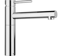 BLANCO ALTA II Robinet de cuisine chromé haute pression Clapet anti-retour Cartouche en céramique Qualité de l'eau garantie et économie d'eau