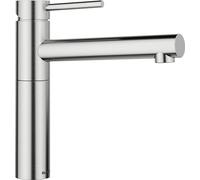 BLANCO ALTA II Robinet de cuisine en acier PVD, haute pression, clapet anti-retour, cartouche en céramique, qualité de l'eau sûre et économe en eau