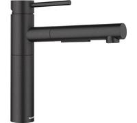 BLANCO ALTA-S II Robinet de cuisine haute pression Anthracite Avec tuyau extractible Clapet anti-retour Cartouche en céramique Qualité d'eau garantie et économie d'eau