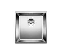 BLANCO 522957 ANDANO 400-IF Évier de Cuisine Inoxydable, Acier Poli, 400 mm