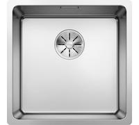 Blanco Évier de cuisine ANDANO 400‑U – Acier inoxydable poli, bassin 400 mm