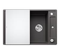 Blanco 523184 AXIA III 45 S Évier de Cuisine en Granit, Pierre Grise, 45 cm Unterschrank