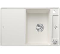 Blanco Axia III 45 S-F Silgranit avec planche en verre BLANC