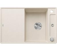 Blanco Axia III 45 S-F Silgranit avec planche en verre BLANC SOFT
